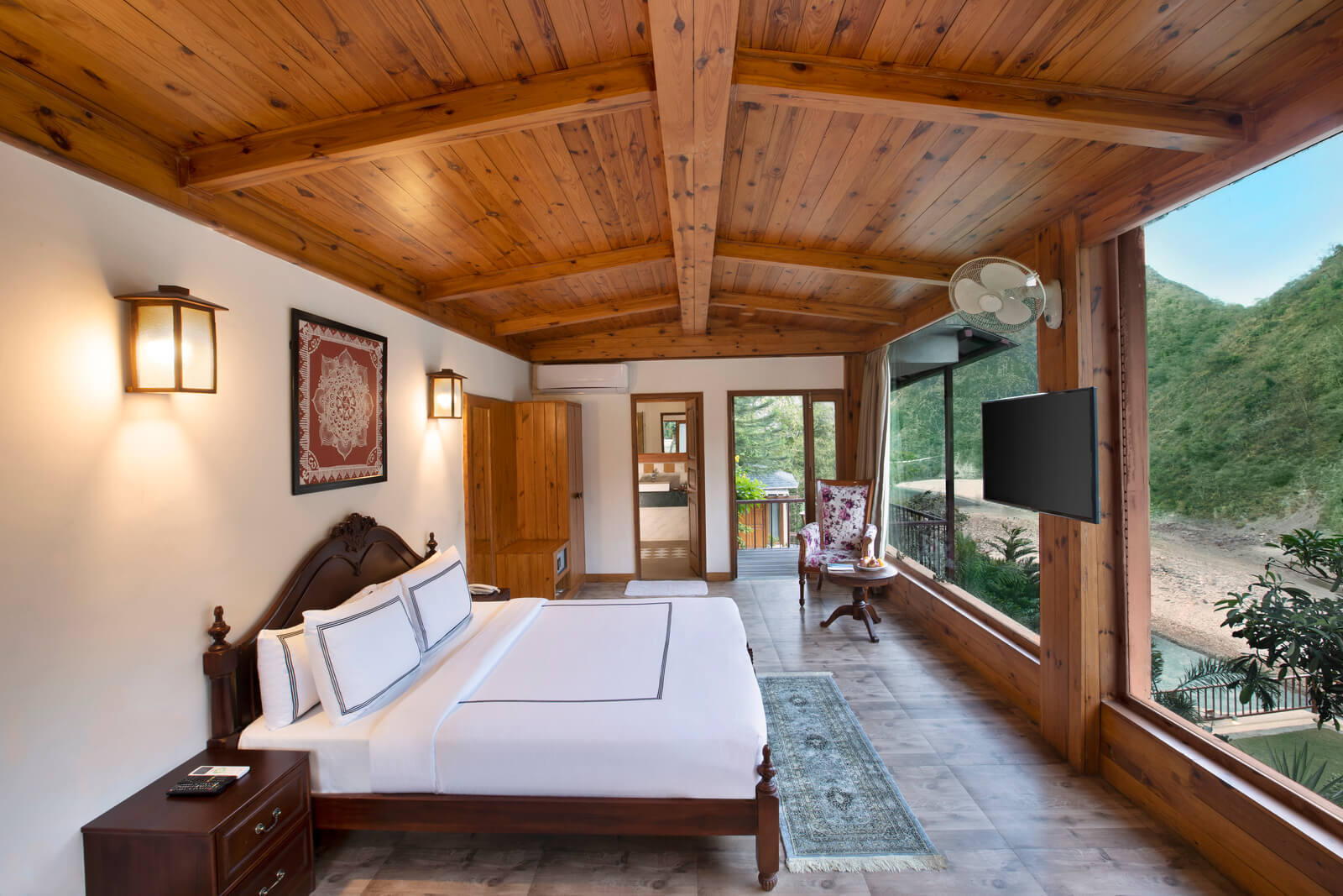 raga on the ganges ganga cottage room view 